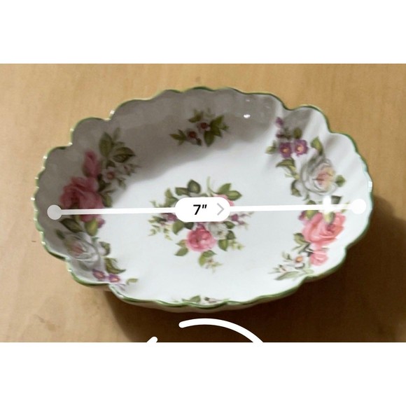 Vintage Old Foley James Kent LTD Chinese Rose Staffordshire Made in England - Picture 4 of 4